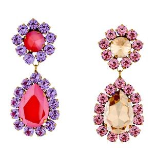 Mismatched Roxanne Assoulin Earrings